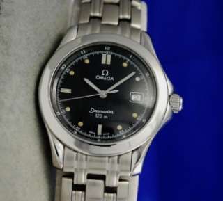   Gents Omega Seamaster SS Steel watch   Black Dial   2511.50  