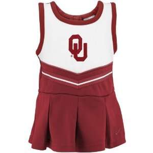  Oklahoma Sooners Little Girls Nike Cheerleader Dress 