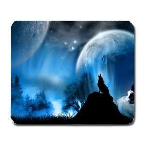 wolf alone Mouse Pad Mousepad Office