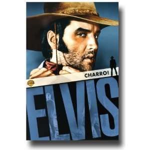  Elvis Poster   Movie Promo Flyer   11 X 17   Charro   DVD 