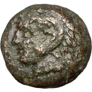   357BC Genuine Authentic Ancient Greek Coin Tripod of Apollo & HERCULES