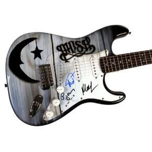 Phish Autographed Custom Airbrushed Signed Guitar PSA/DNA 