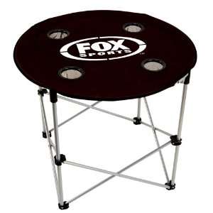 Fox Sports Black Folding Table Automotive
