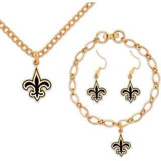 Wincraft New orleans Saints Jewelry Gift Set   