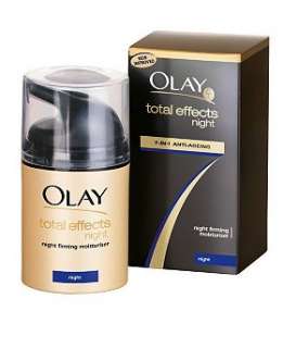 Olay Total Effects Night Firming Moisturiser 7 in 1 Anti Ageing 50ml 
