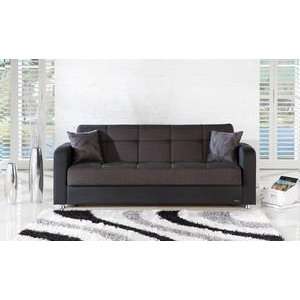  Vision Astoral Fume Convertible Sofa Bed by Sunset