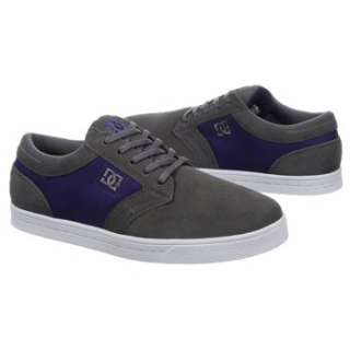 Athletics DC Shoes Mens Trust Grey/Purple Shoes 