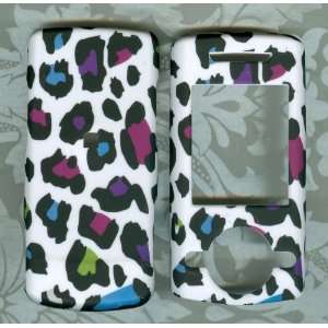  rainbow leopard rubberized AT&T Samsung SGH a777 FACEPLATE 