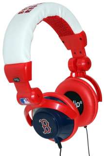   Licensed DJ Style Headphones   Boston Red Sox 187016704891  