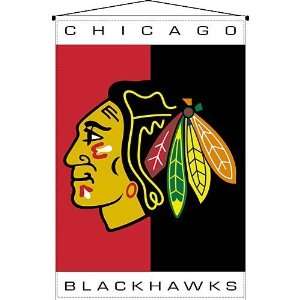  Chicago Blackhawks 29x45 Deluxe Wall Hanging Sports 