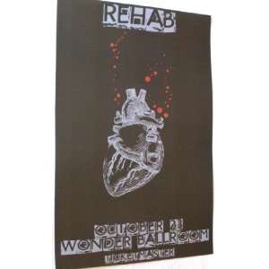  Rehab Poster   Concert Flyer   Wonder