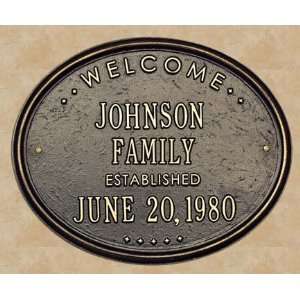   Plaques, Established Family Heirloom Welcome Plaque