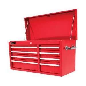  Homak 41 Pro Series 8 Drawer Top Chest   Red Automotive