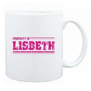  New  Property Of Lisbeth Retro  Mug Name