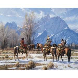  Martin Grelle   Eagle Prayer Artists Proof Canvas Giclee 