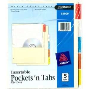  Avery Insertable Pockets & Tabs Dividers (6 Pack) Health 