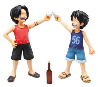 MegaHouse Portrait.Of.Pirates POP One Piece CB EX Luffy+Ace Brothers 