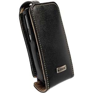   Flex Black Leather Case for Palm Treo Pro: Cell Phones & Accessories