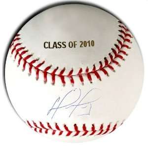  David Ortiz Signed Baseball   Class of 2010 Engraved 