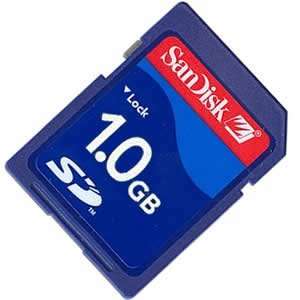  1GB Sandisk SD (Secure Digital) Card (BXP S) Sandisk SDSDB 
