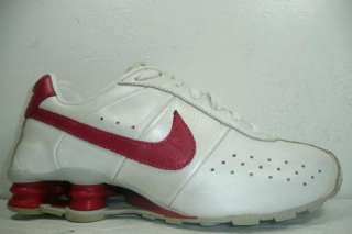 Nike Shox CL Womens Size 7.5 Womens 6Y Running Shoes Silver Red White 