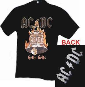 AC DC T Shirt Hells Bells  