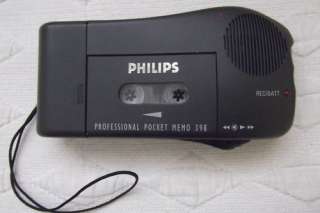 PHILIPS Professional POCKET MEMO 398+Kassette,wurde als MUSTERSTÜCK 