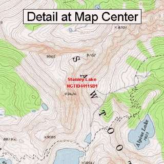   Map   Stanley Lake, Idaho (Folded/Waterproof)