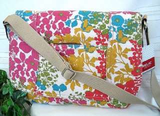 NWT RELIC by FOSSIL GIA MESSENGER FLORAL Crossbody Bag Purse Tote 