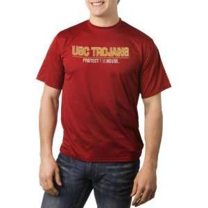  USC Trojans Under Armour Performance Heatgear Training Tee 