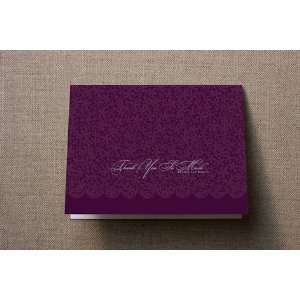   Plumeria Lace Thank You Cards by guess what?