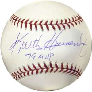  Keith Hernandez 1979 MVP Autographed Baseball Sports 