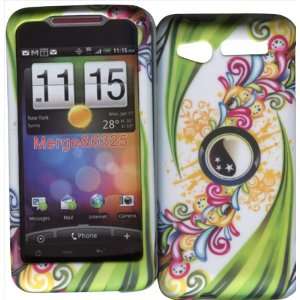  Green Leaves HTC ADR6325 Merge Case Cover Hard Phone Cover 