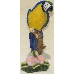  Blue & Gold Macaw Figurine: Pet Supplies