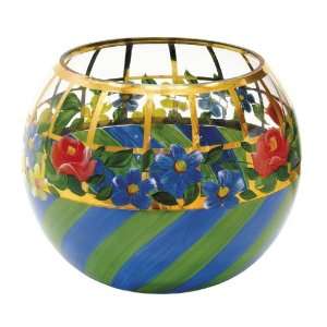  Tattersall Large Globe Vase: Home & Kitchen