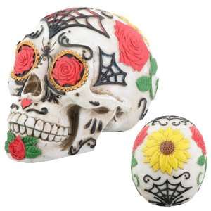    Day of the Dead Tattoo Sugar Skull Case Pack 24: Home & Kitchen