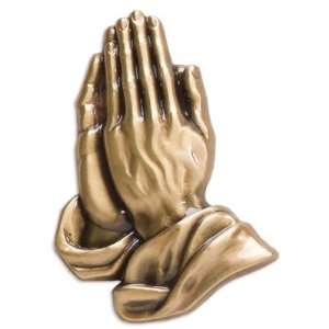  Praying Hands Bronze Applique Arts, Crafts & Sewing