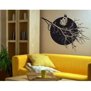  Full Moon   Vinyl Wall Decal: Home & Kitchen