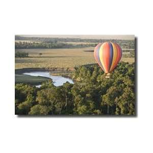  Hot Air Balloon Masai Mara Kenya Giclee Print: Home 