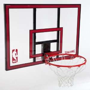   Polycarbonate Spalding Basketball Backboard Combo