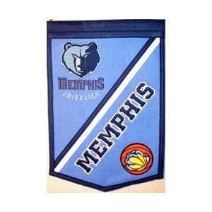  Memphis Grizzlies 12x18 Traditions Wool Banner