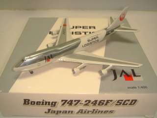 JAL Japan Airlines B747 Chrome Super Logistics 1400  