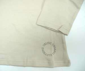 Celtic Clothing Organic Cotton Oatmeal 3/4 Sleeve Tee  