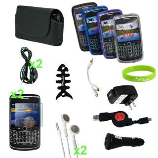 16item For Blackberry bold 9700 9780 case Charger cover 847260003453 