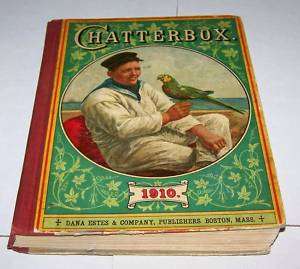 1910 CHATTERBOX childrens book  