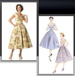 VINTAGE VOGUE STYLES 1940s 1950s DRESSES BELTS CAPES COATS SEWING 