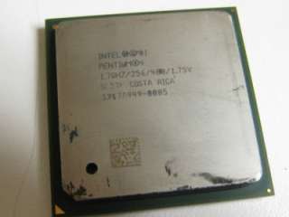 INTEL PENTIUM 4 1.7GHZ CPU PROCESSOR SL5TK SOCKET 478  