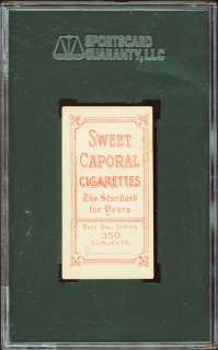 1910 T206 Sweet Caporal Bill Burns SGC 60  