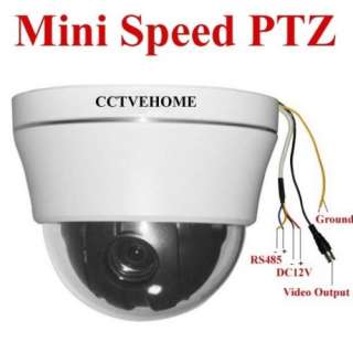   speed 10xzoom ptz dome indoor security sony ccd camera sku ar pt410