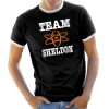 The Big Bang Theory   Team Sheldon Ringer / Kontrast T Shirt S XXL div 